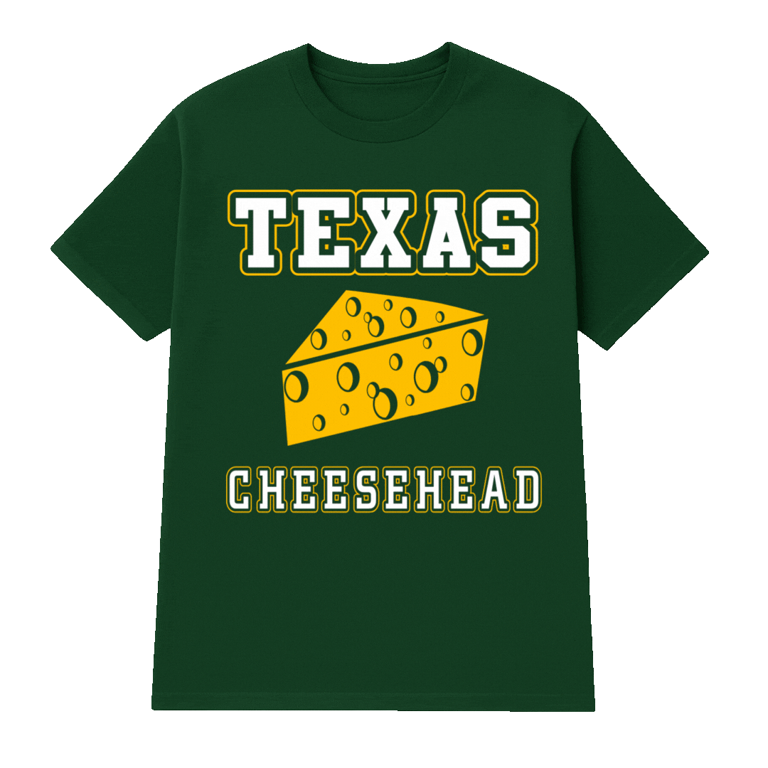 Custom Cheesehead Shirt – The Texas Cheesehead
